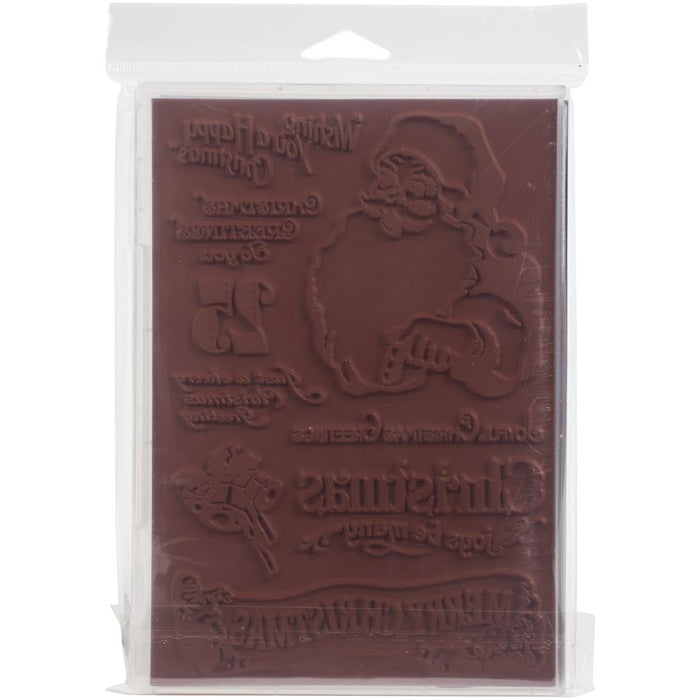 Darkroom Door - Cling Stamps 7.3"X5.1" - Joyful Christmas. These detailed stamps are the perfect way to add fun images to your cards, scrapbook pages and more! Use with any clear acrylic block (sold separately). This package contains Joyful Christmas: one 4.75x4 inch cling stamp sheet within one 5.25x7.5x.5 inch storage case. Imported. Available at Embellish Away located in Bowmanville Ontario Canada.