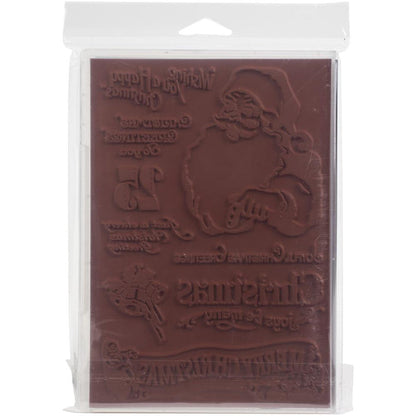 Darkroom Door - Cling Stamps 7.3"X5.1" - Joyful Christmas. These detailed stamps are the perfect way to add fun images to your cards, scrapbook pages and more! Use with any clear acrylic block (sold separately). This package contains Joyful Christmas: one 4.75x4 inch cling stamp sheet within one 5.25x7.5x.5 inch storage case. Imported. Available at Embellish Away located in Bowmanville Ontario Canada.