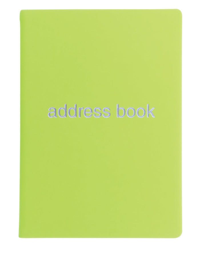 Dazzle A5 Address Book Pear#color_pear