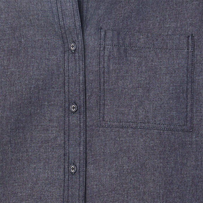 CICADA Denim Shirt (Blue) | Isetan KL Online Store