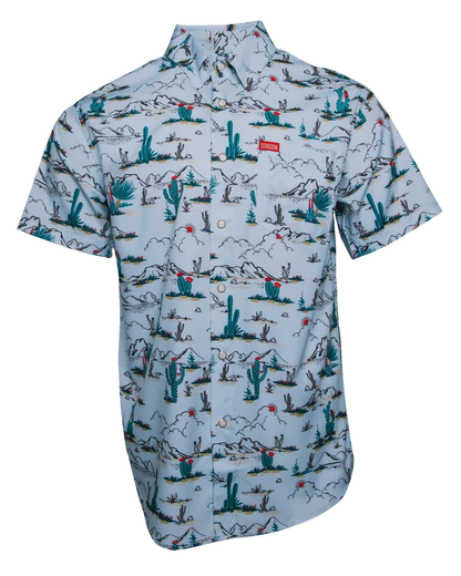 Desert Bloom Short Sleeve Party Shirt