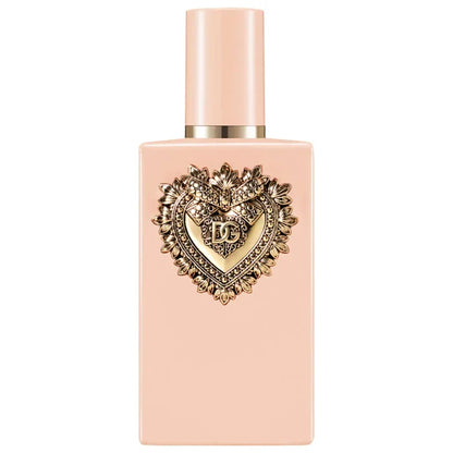 Dolce&Gabbana My Devotion Eau de Parfum Intense 100ml bottle with elegant packaging and floral design.