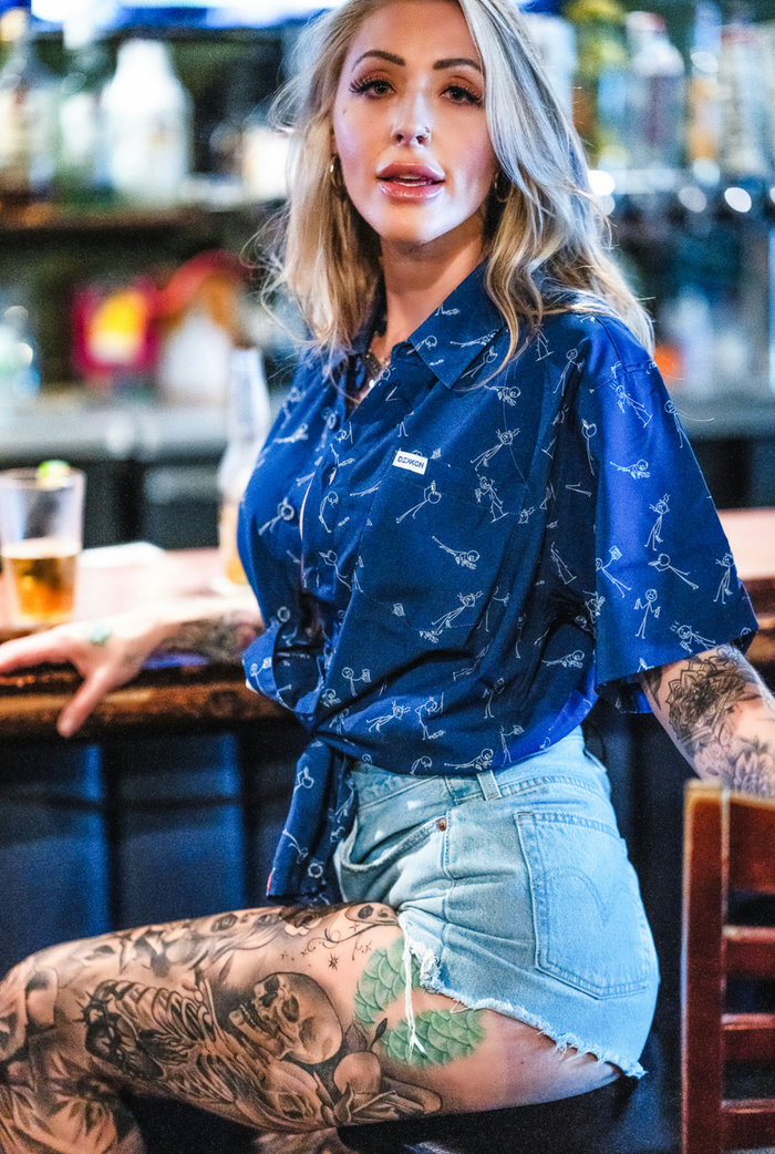 Drink, Drank, Drunk Women's Short Sleeve Party Shirt