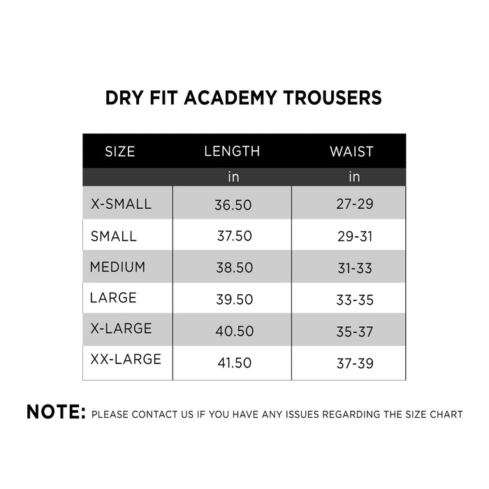 Dry Fit Academy Trousers - IRONGEAR Fitness