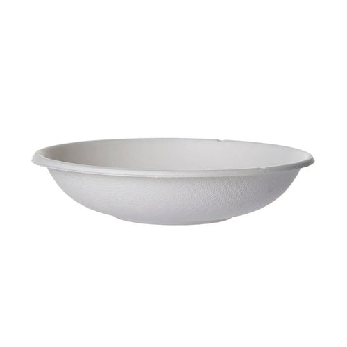 EcoProducts Vanguard™ Compostable Molded Fiber Coupe Bowls (12oz) | 491-Series | 800/cs