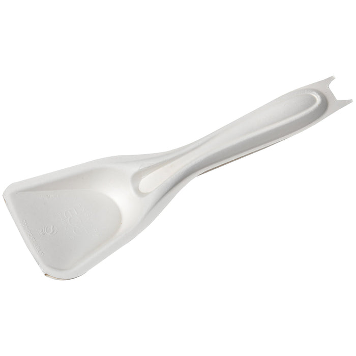 EcoProducts Vanguard Compostable Molded Fiber Serving Spoon and Spatula (10in) | 100/cs