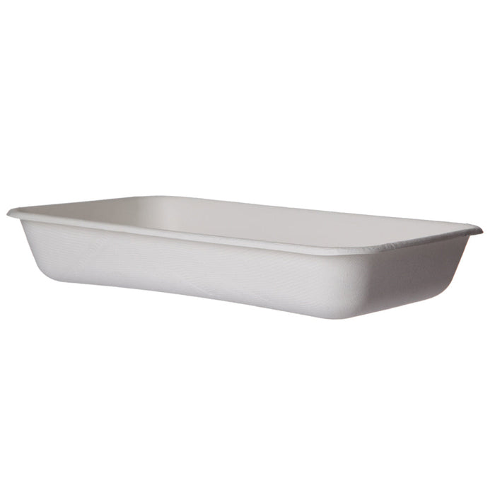 EcoProducts Vanguard™ WorldView™ Compostable Molded Fiber Take-Out Containers (10 x 7in | Rectangle) | 207-Series | 200/cs