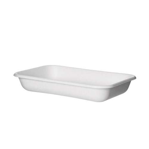EcoProducts Vanguard™ WorldView™ Compostable Molded Fiber Take-Out Containers (12oz | Rectangle) | 219-Series | 400/cs