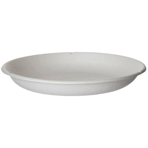 EcoProducts Vanguard™ WorldView™ Compostable Molded Fiber Take-Out Containers (9in | Round) | 419-Series | 400/cs