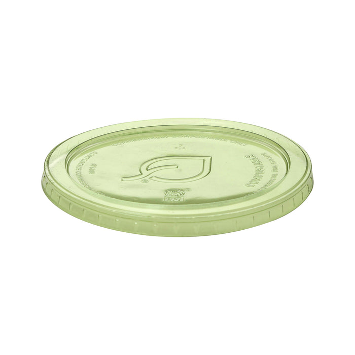 EcoProducts Veridian™ Compostable Round Deli Containers Lids (Fits 8-32oz. Containers | Green) | 642-Series | 500/cs