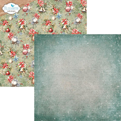 Elizabeth Crafts - Double-Sided Cardstock Pack 12X12 - Joyous Christmas. The perfect start to scrapbook pages, cards and more! Paper Size: 12 x 12 (30.5 cm x 30.5 cm) 80 lb - Printed Cardstock. Available at Embellish Away located in Bowmanville Ontario Canada.