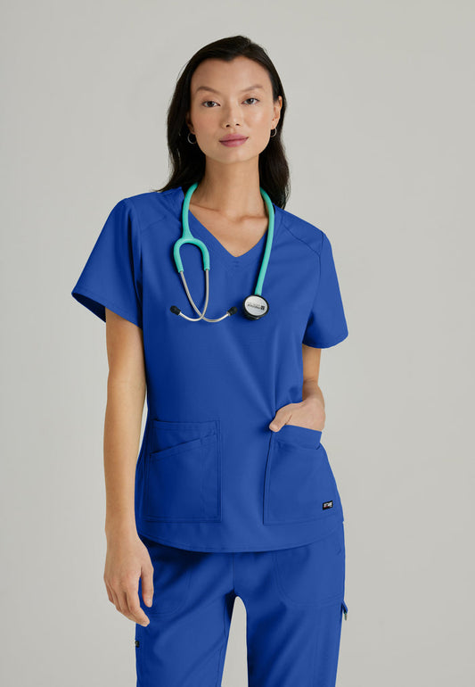 Emma Top - Galaxy - Grey's Anatomy Scrubs