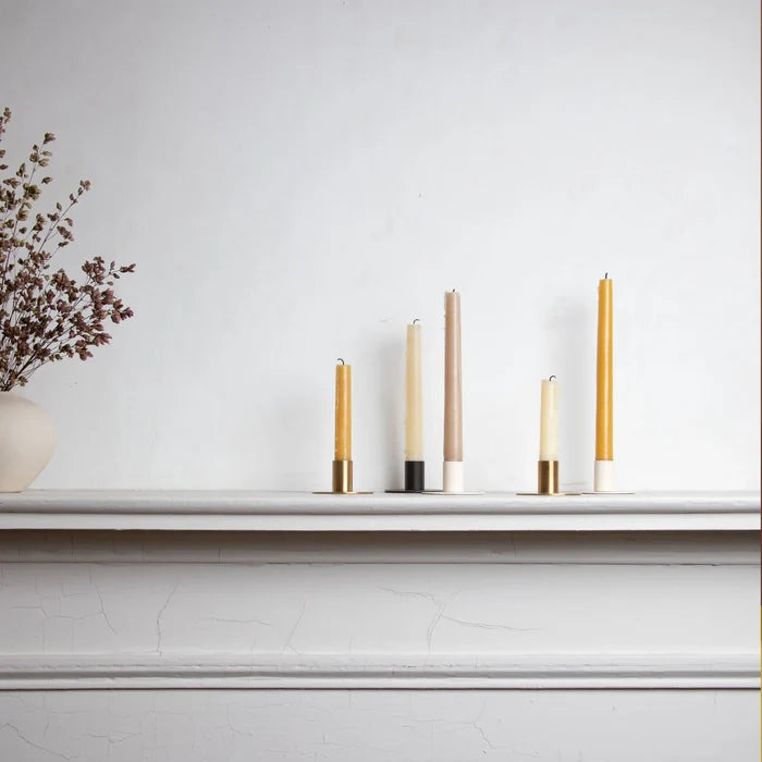 Essential Metal Candle Holder Set of 2