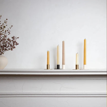 Essential Metal Candle Holder Set of 2