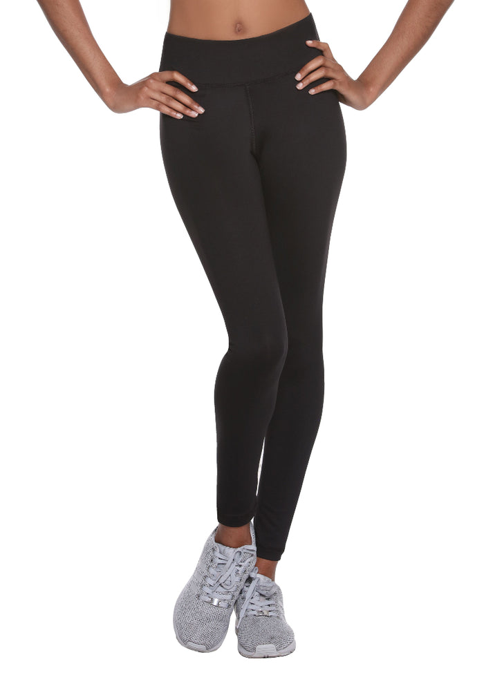 Eurotard Microfiber Youth Leggings (Black)