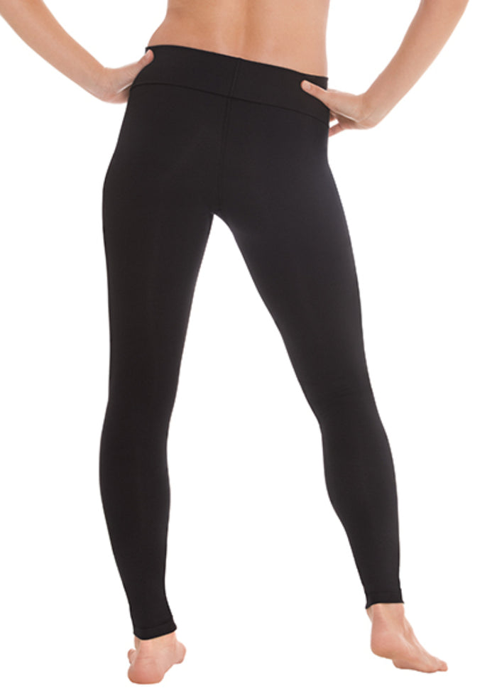 Eurotard Microfiber Youth Leggings (Black)