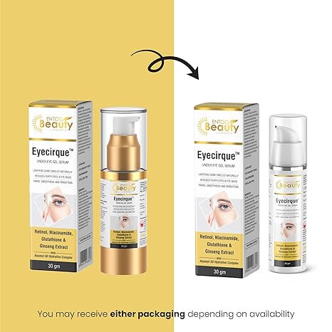 Eyecirque Under Eye Gel Serum for Dark Circles, Puffiness & Eye Bags