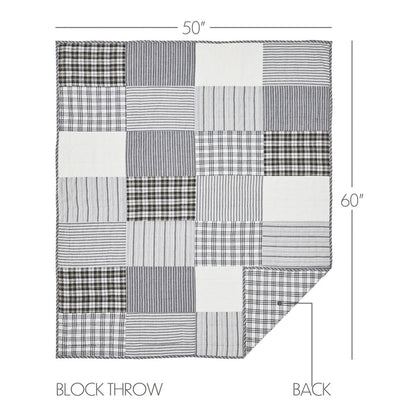 Farmstead Black Block Throw-Lange General Store