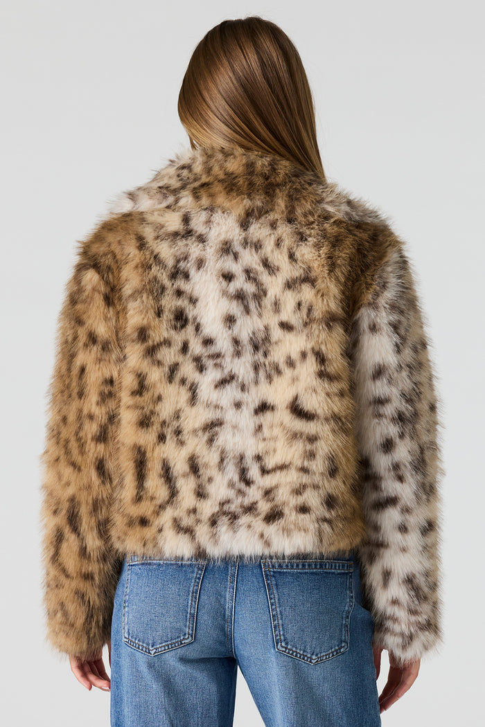 Faux Fur Collared Jacket