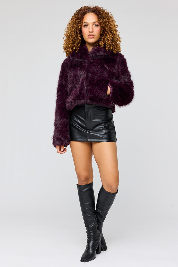 Faux Fur Jacket