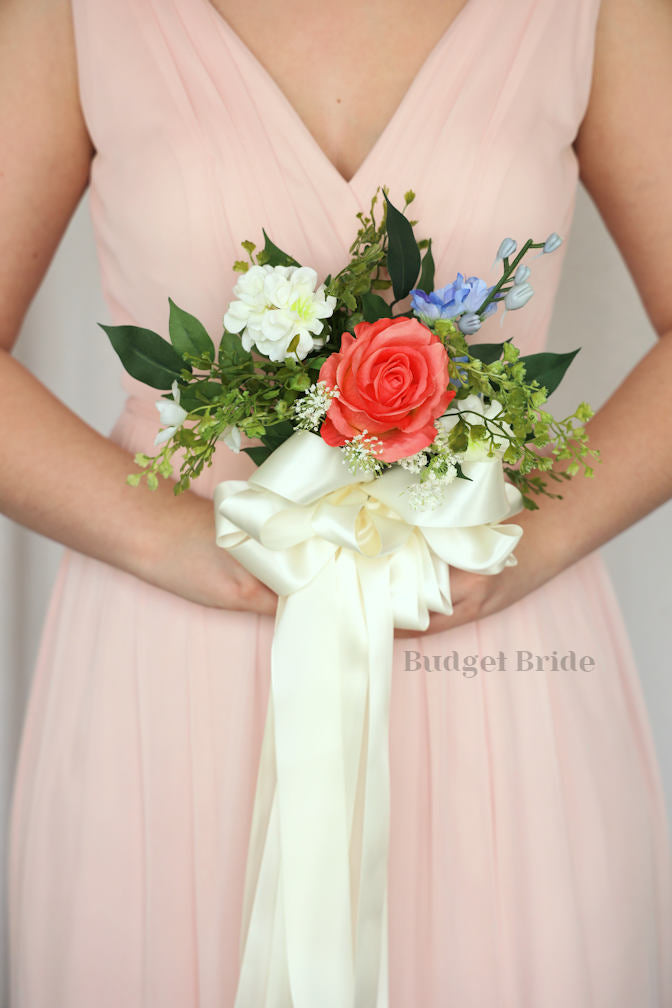 Faux Wedding Bouquet with Wildflowers - $39.50 | Hand Picked Collection