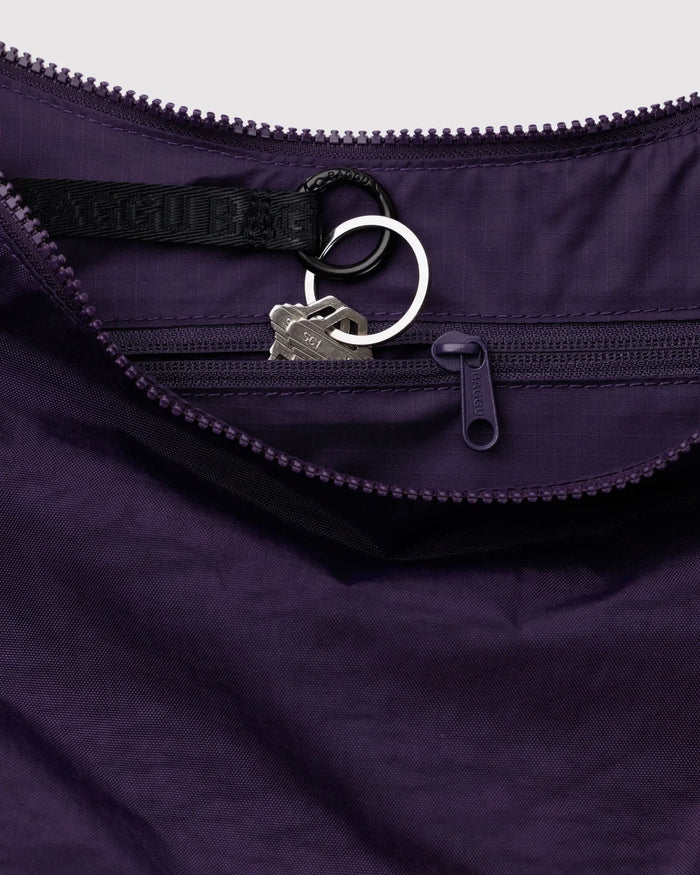 Fig Medium Crescent Bag