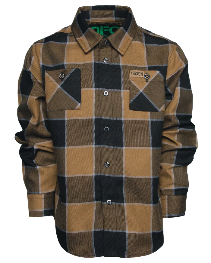 Five Clicks Out Youth Flannel