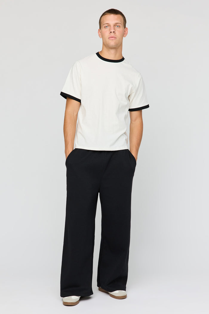Fleece Super Wide Leg Sweatpant