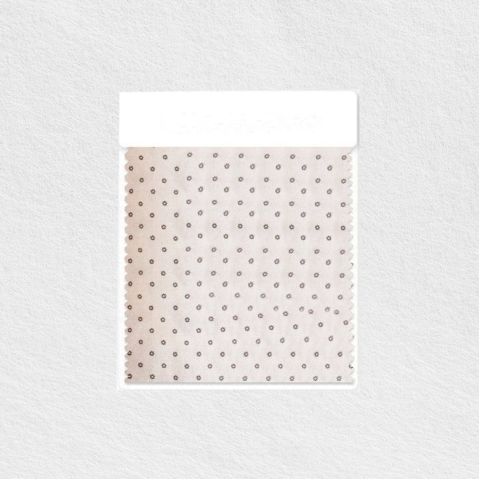 Floral Beige Crochet Curtains