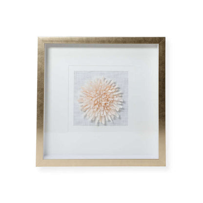 Framed Golden Selenite Stone