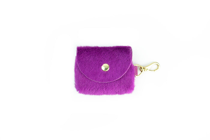 Fuchsia Hair on Hide Airpod Case