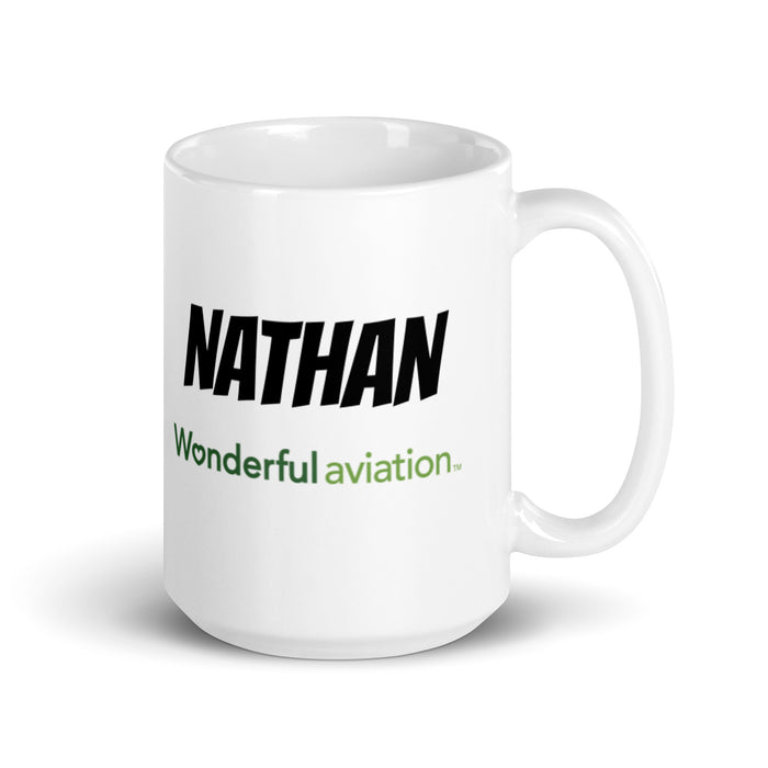 G-280 N680WA 2 White glossy mug
