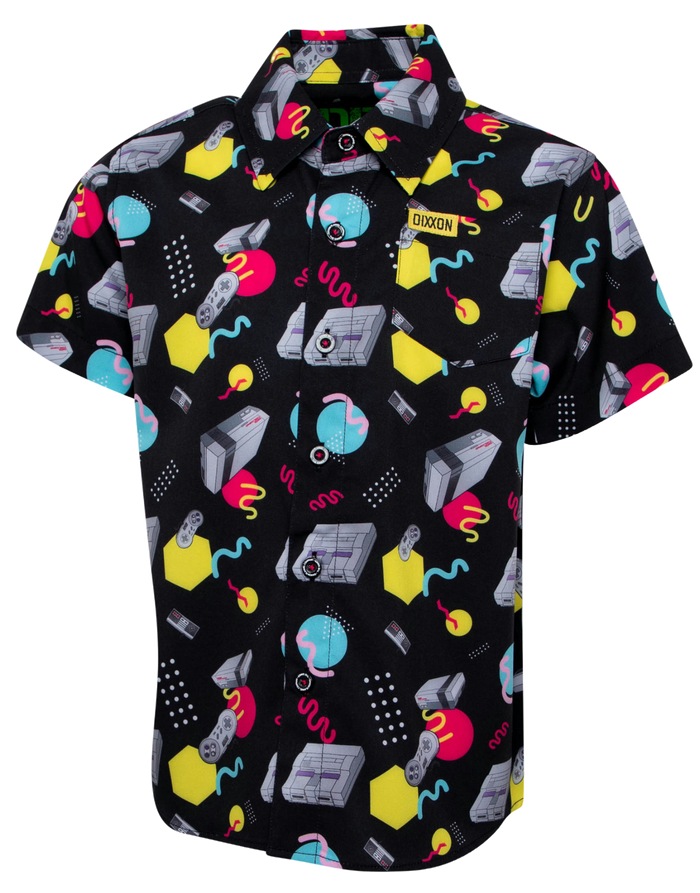 Gamer Youth Short Sleeve Party Shirt