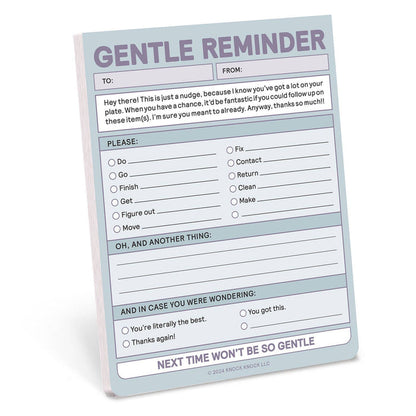 Gentle Reminder Nifty Note