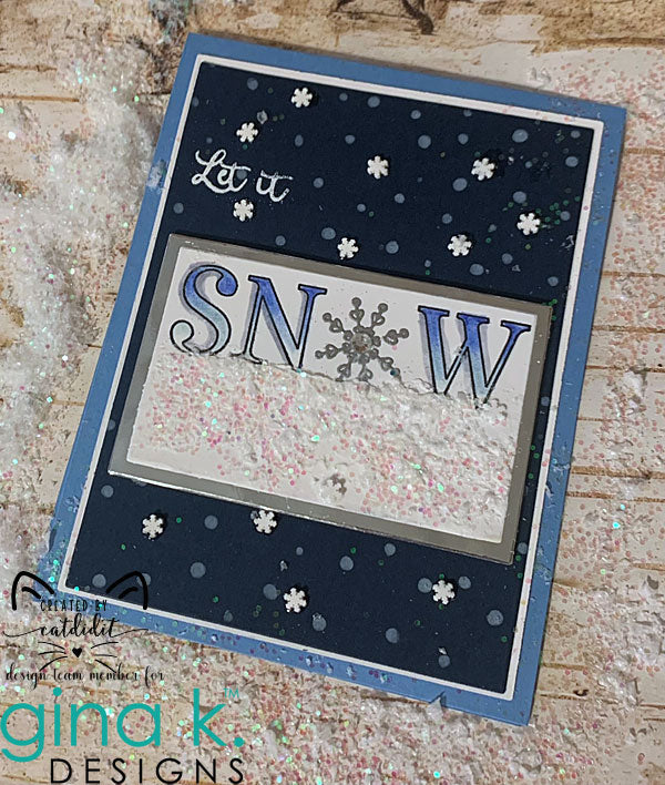 Gina K. Designs - Stamps - Winter Wishes. Winter Wishes is a stamp set by Beth Silaika . This set is made of premium clear photopolymer and measures 4" X 6". Made in the USA. Available at Embellish Away located in Bowmanville Ontario Canada. Card design by Brand Ambassador.