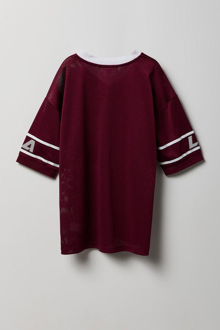 Girls City Graphic Mesh Jersey