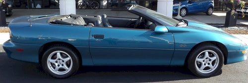 GM WA9794 Bright Teal Basecoat Clearcoat Quart Complete Paint Kit