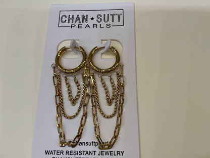 GOLD MILO EARRINGS