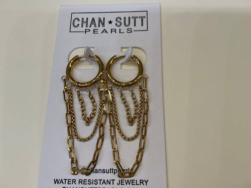 GOLD MILO EARRINGS