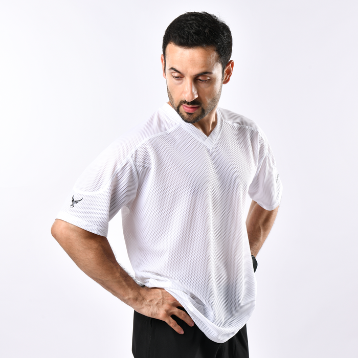 Gold Standard Mesh Oversized Tee - IRONGEAR Fitness