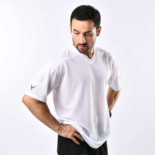 Gold Standard Mesh Oversized Tee - IRONGEAR Fitness