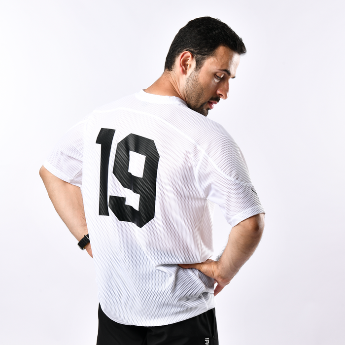 Gold Standard Mesh Oversized Tee - IRONGEAR Fitness