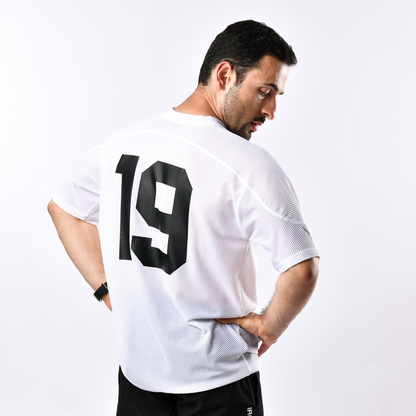 Gold Standard Mesh Oversized Tee - IRONGEAR Fitness