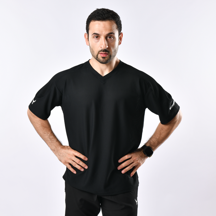 Gold Standard Mesh Oversized Tee - IRONGEAR Fitness