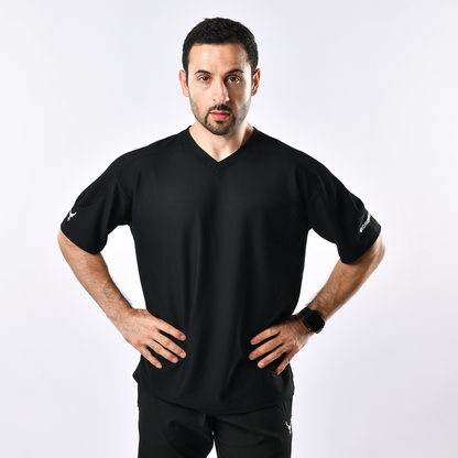Gold Standard Mesh Oversized Tee - IRONGEAR Fitness