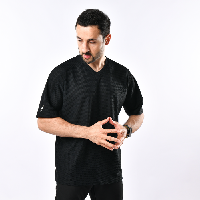 Gold Standard Mesh Oversized Tee - IRONGEAR Fitness