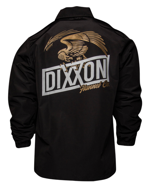 Golden Eagle Coaches Jacket - White & Gold / Black