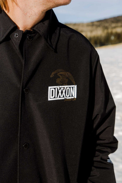 Golden Eagle Coaches Jacket - White & Gold / Black