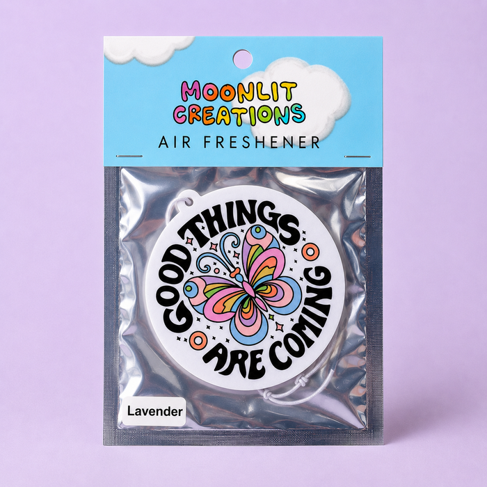 Good Things Are Coming Air Freshener
