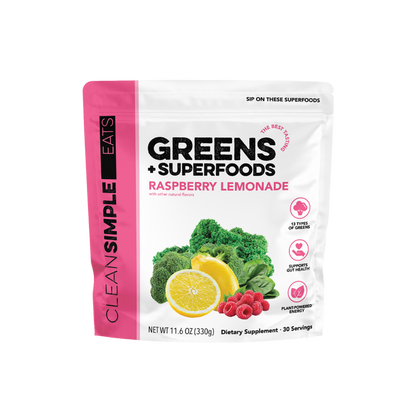 Greens: Raspberry Lemonade Super Greens Mix